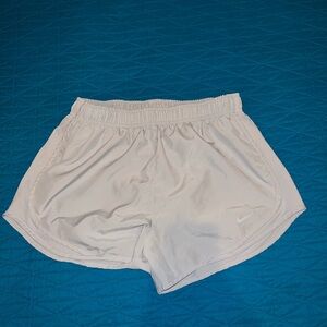 Gray Nike running shorts